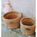 Комплект корзинок из джута